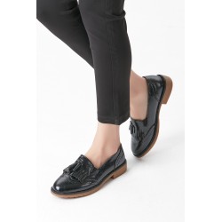 Mocasini Eleganți din Piele Naturală, Negru